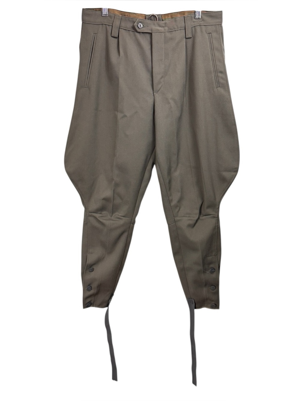NEW Authentic East German Grey Officer Trousers Pants Breeches NVA DDR SG 48
